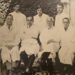 Zespół Lekarski Kliniki Oto-Rhino-Laryngologicznej w Krakowie 1934r.